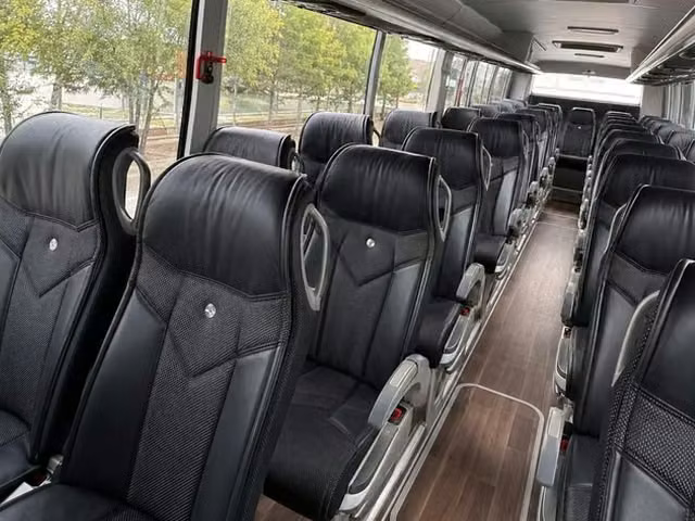 statesboro charter bus interior